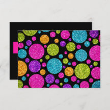 OSA kort färgade skärpepunkter på valfri Färg