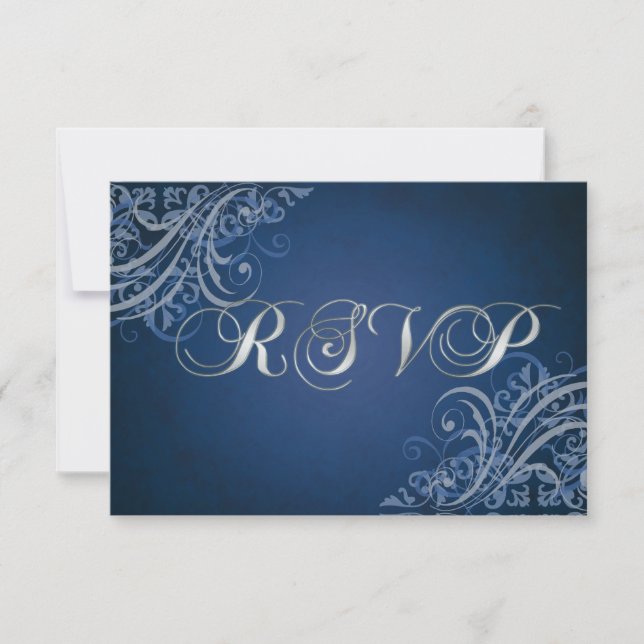 OSA kort för Exquisite Baroque Blue-Rulla (Framsida)