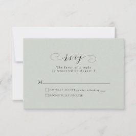 OSA kort för grönt av formella skript för elegant