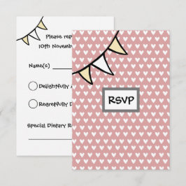 OSA kort för Landsbyggsbröllop av anpassningsbar