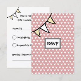 OSA kort för Landsbyggsbröllop av anpassningsbar