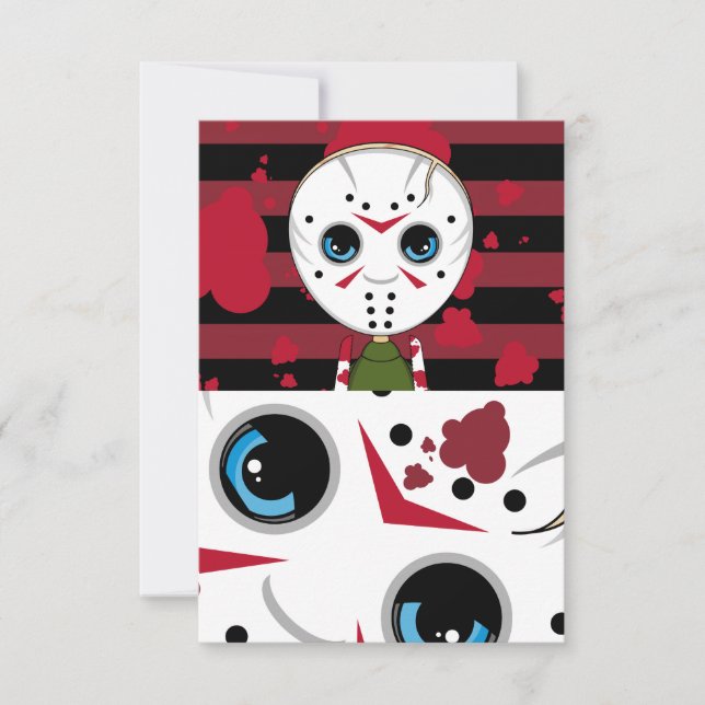 OSA kort för seriella mord på LIttle Halloween (Framsida)