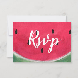 OSA kort för sommar Bröllop med vattenmelon