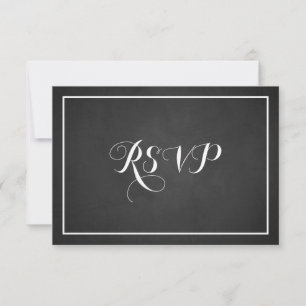 OSA kort för vintage av typen Chalkboard-skript