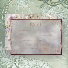 OSA kort Höst Blommigt i elegant