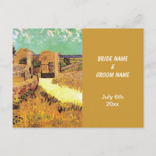 OSA kort, lantgården i Provence, Van Gogh Inbjudan Vykort