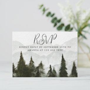 OSA kort Misty Forest Baby Shower