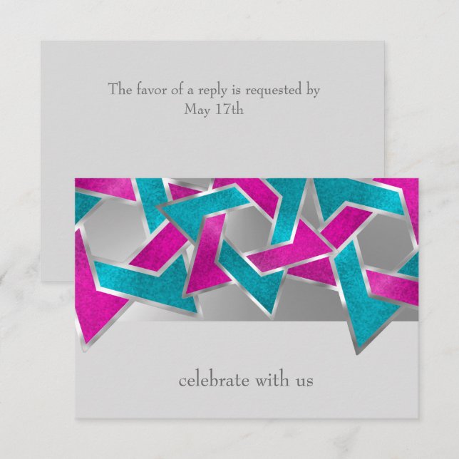 OSA kort Rosa Turcos stjärna David Any Färg (Fram/baksida)