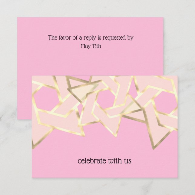 OSA kort Sheer Guld Star av David (Fram/baksida)