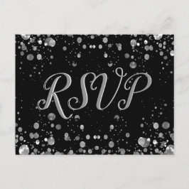 OSA kort Silver Confetti
