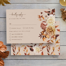OSA kort Taupe Autumn Rustic Lövs
