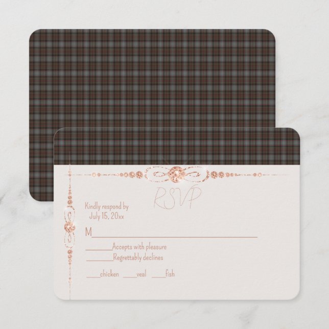 OSA Lochaber Original Scottish Tartan (Fram/baksida)