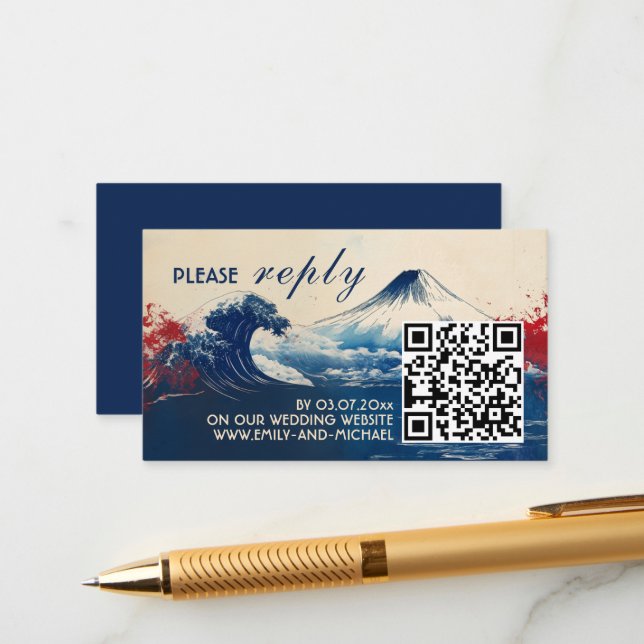 OSA med QR-kod Japonesque Harmony med Fuji Tilläggskort (Fram/Back In Situ)