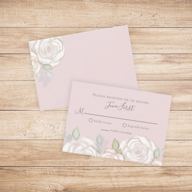 OSA Modern Elegant Minimalistisk Blommigt  Rosa (Skapare uppladdad)
