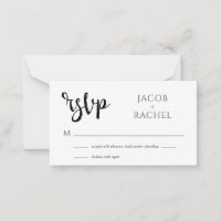 OSA Modern Script Generic Bröllop OSA Card