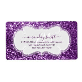 OSA Möhippa Sweet MonogramViolet Royal Glitter Fraktsedel