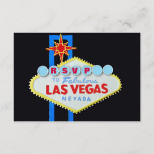 OSA Recept Guest Reply Las Vegas Bröllop Kort