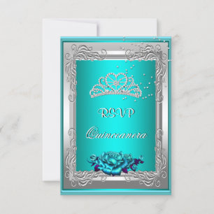 OSA Reply Response Teal Silver Ro Quinceanera