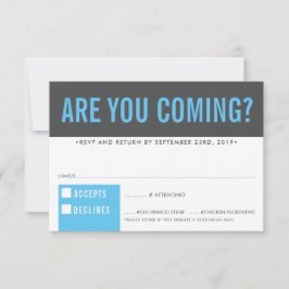 OSA REPLY roligt Bold block grått aqua blue