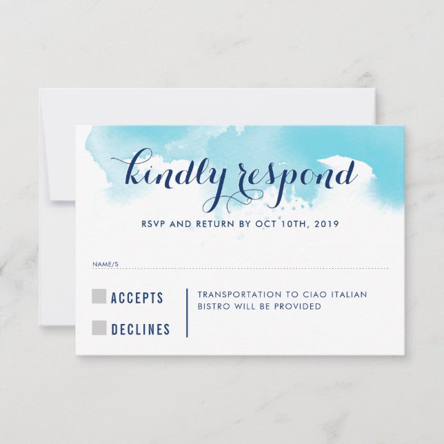 OSA REPLY SVARA: Information om blå vattenfärgsbar (Framsida)