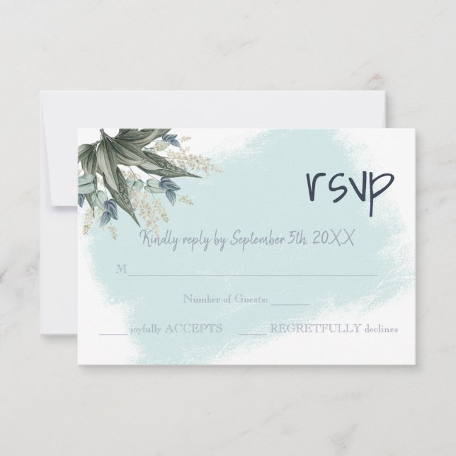 OSA Response Bröllop Card (Framsida)