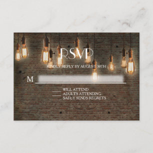 OSA Response Urban Industrial Edison Ljus Brick Kort