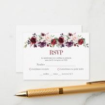 OSA Rosa och röd Blommigt Quinceañera