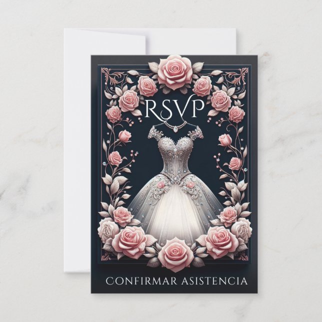 OSA Spain Quinceañera Rosas Kort (Framsida)