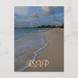 OSA Speciell Beach Wedding Inbjudan Vykort
