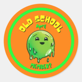 OSA Sticker 1 Runt Klistermärke