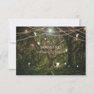 OSA Sweet sixteen, Enchanted Forest, Älvor Inbjudningar