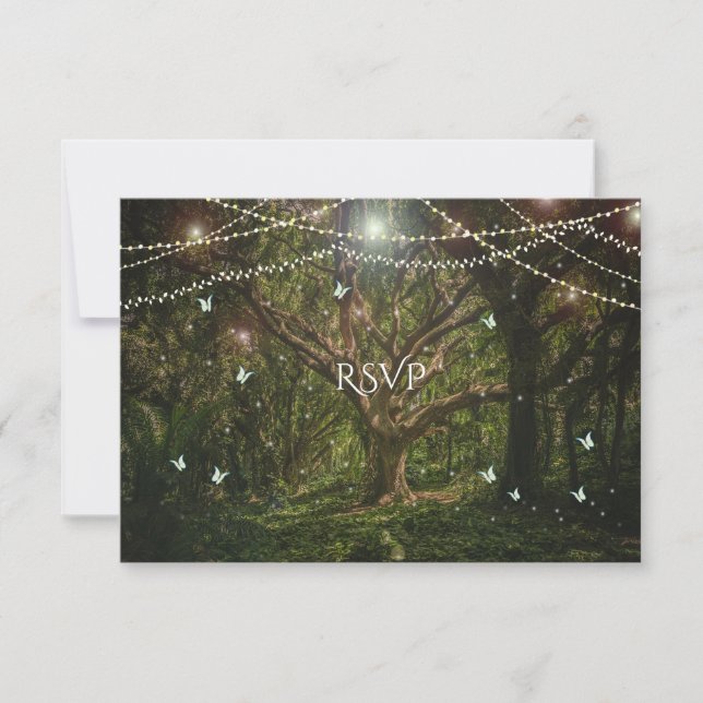 OSA Sweet sixteen, Enchanted Forest Inbjudningar (Framsida)