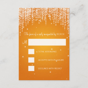 OSA Sweet sixteen Night Dazzle Orange Kort