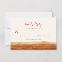 OSA Terracotta Abstrakt Desert Bröllop