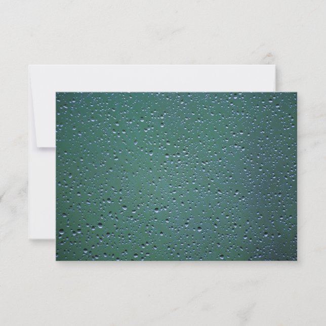 OSA Vatten droplets i Grönten Bakgrund (Framsida)