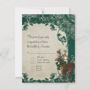 OSA Vintage Elegance jultomte Damask Kort