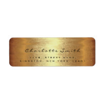 OSA Warm Guld  Returetiketter