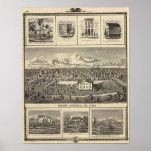 Osage Bldgs, lantgårdar, uppehåll Poster