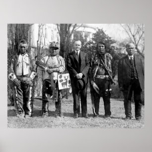 Osage indier: 1925 poster