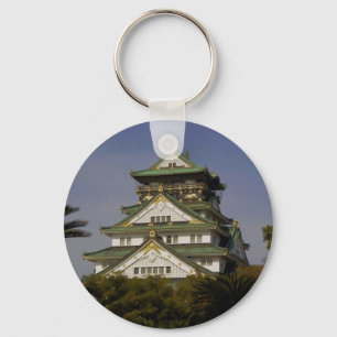 Osaka Castle Nyckelring