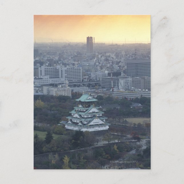 Osaka Castle Vykort (Framsida)