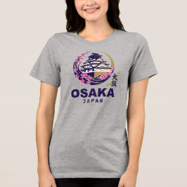 Osaka Japan Cherry Blossoms T Shirt