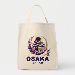 Osaka Japan Körsbärsblom Tygkasse