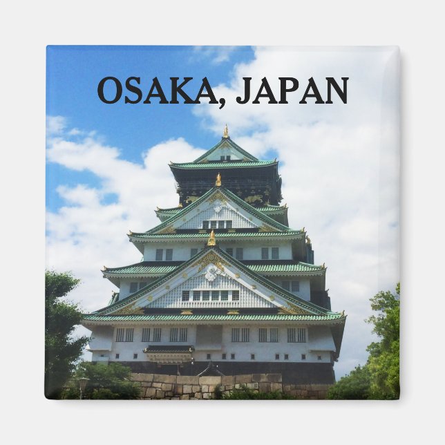 Osaka Japan Magnet (Framsidan)