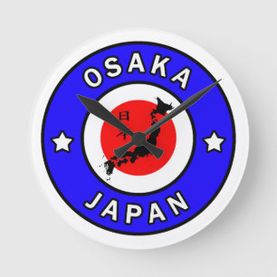 Osaka Japan Rund Klocka