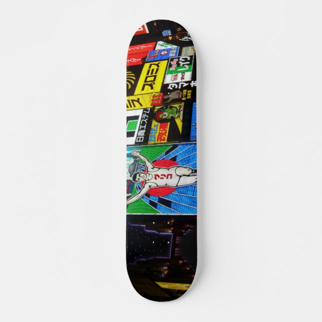 osaka japan sk8 mini skateboard bräda 18,7 cm (Framsida)