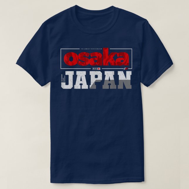 Osaka Japan T Shirt (Design framsida)