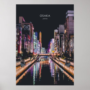 Osaka, Japan Travel Artwork Poster