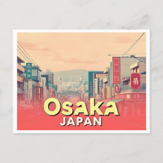 OSAKA JAPAN VINTAGE VYKORT