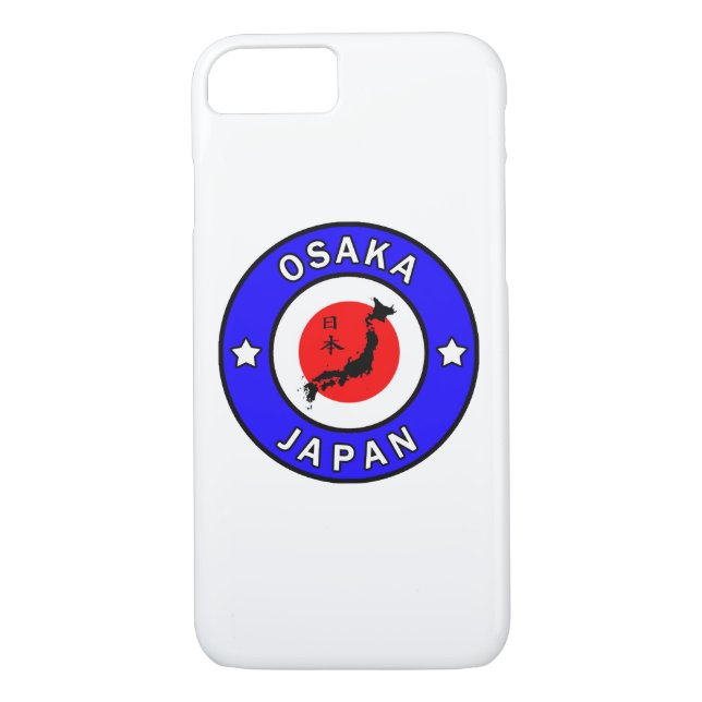 Osaka Japanskt telefonärende Case-Mate iPhone Skal (Baksida)